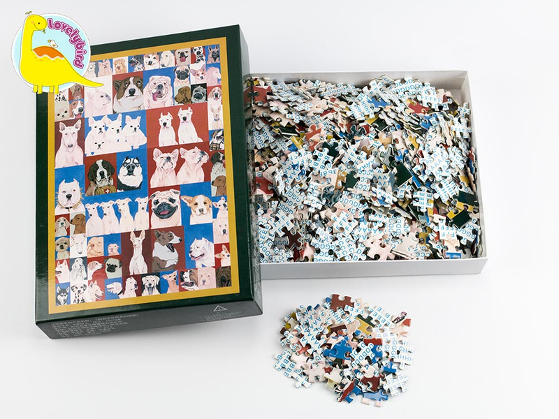1000 قطعة من أحجية الصور المقطوعة مصنوعة خصيصًا من الشركة المصنعة للهدايا التعليمية